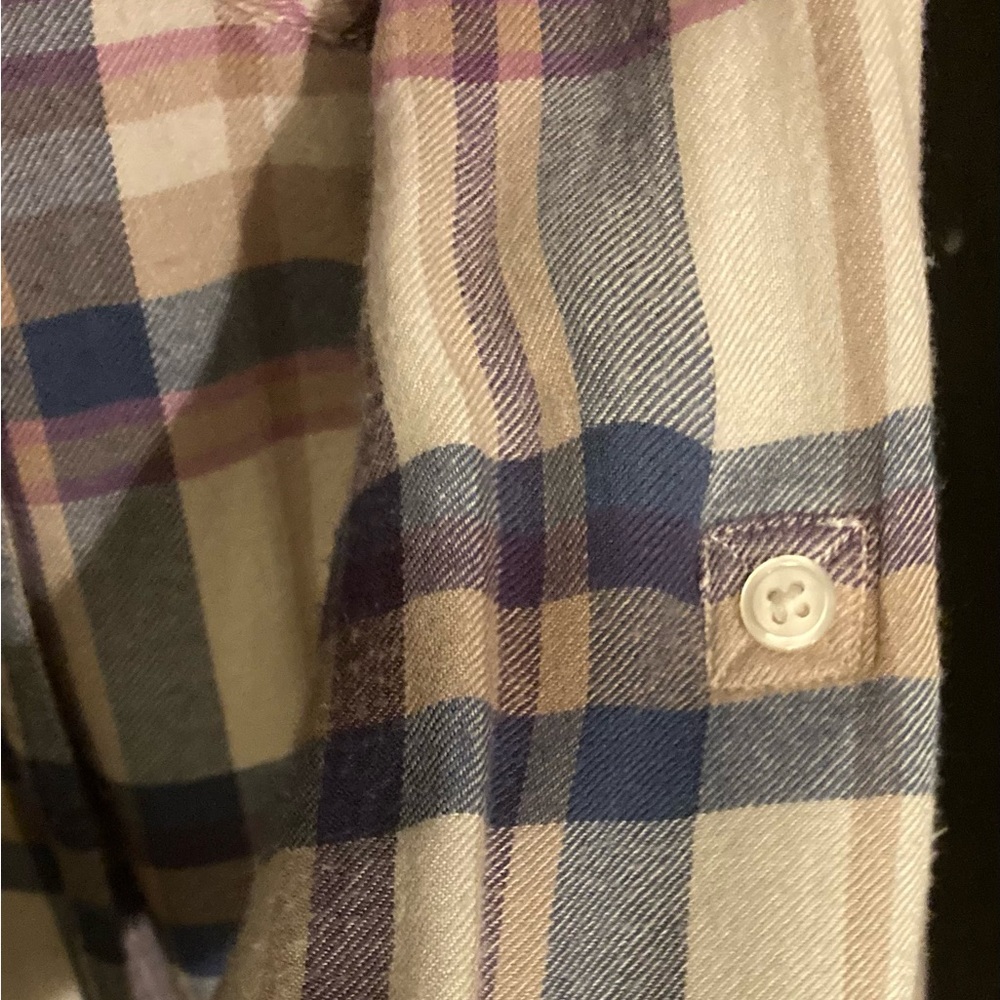 Style & Co lightweight flannel shirt - Picture 3 of 5